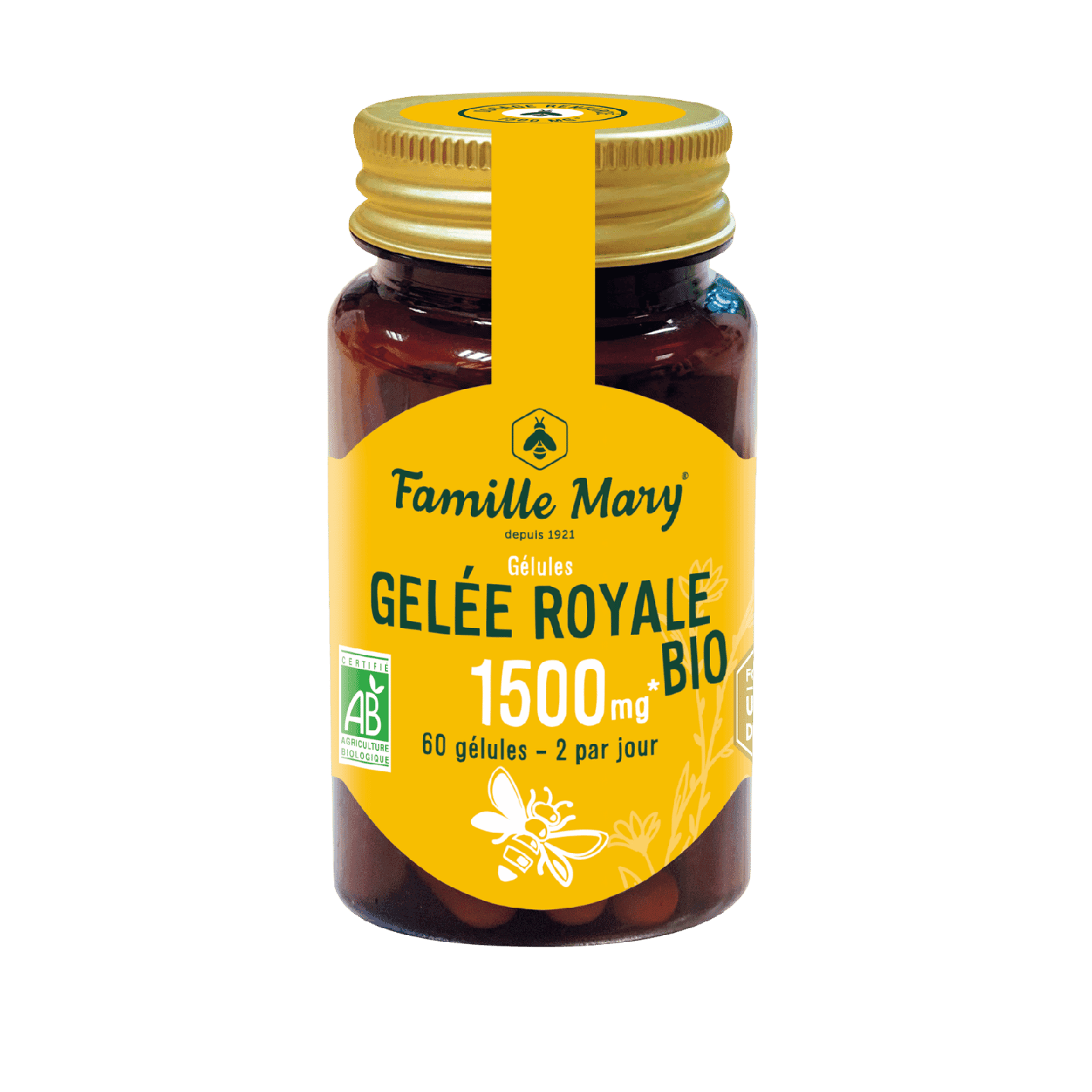 Gélules gelée royale bio 1500mg