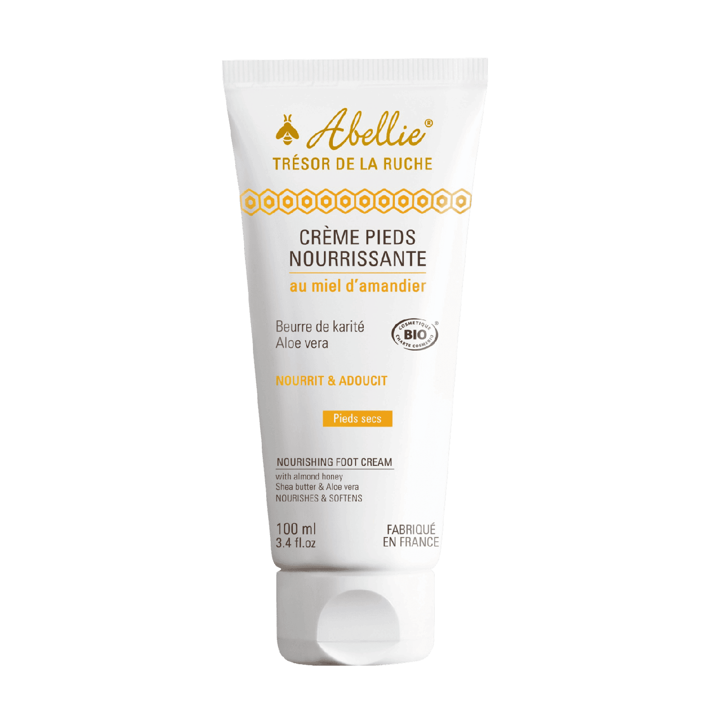 Crème pieds nourrissante bio