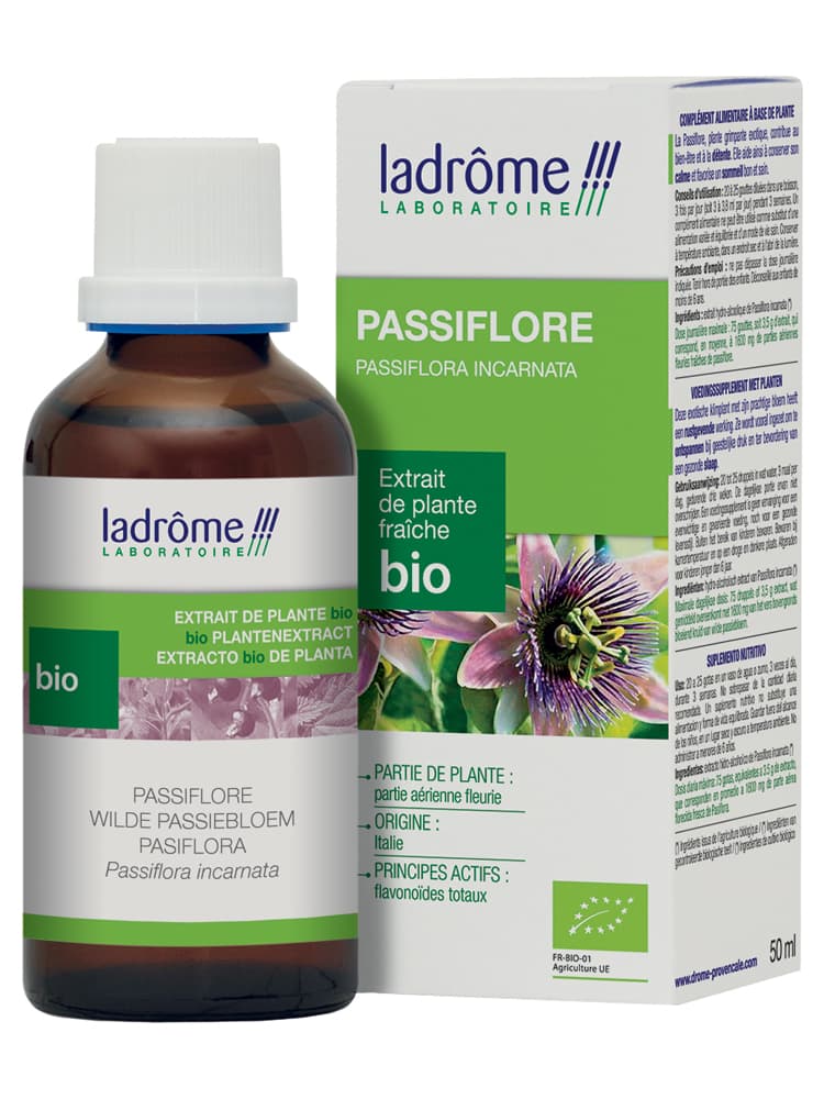 Ladrôme Xtrait de Plantes Fraîches Bio Passiflore 50 ml