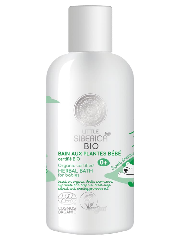 Little Siberica Bain Aux Plantes Pour Bébé Certifié Bio 250 ml