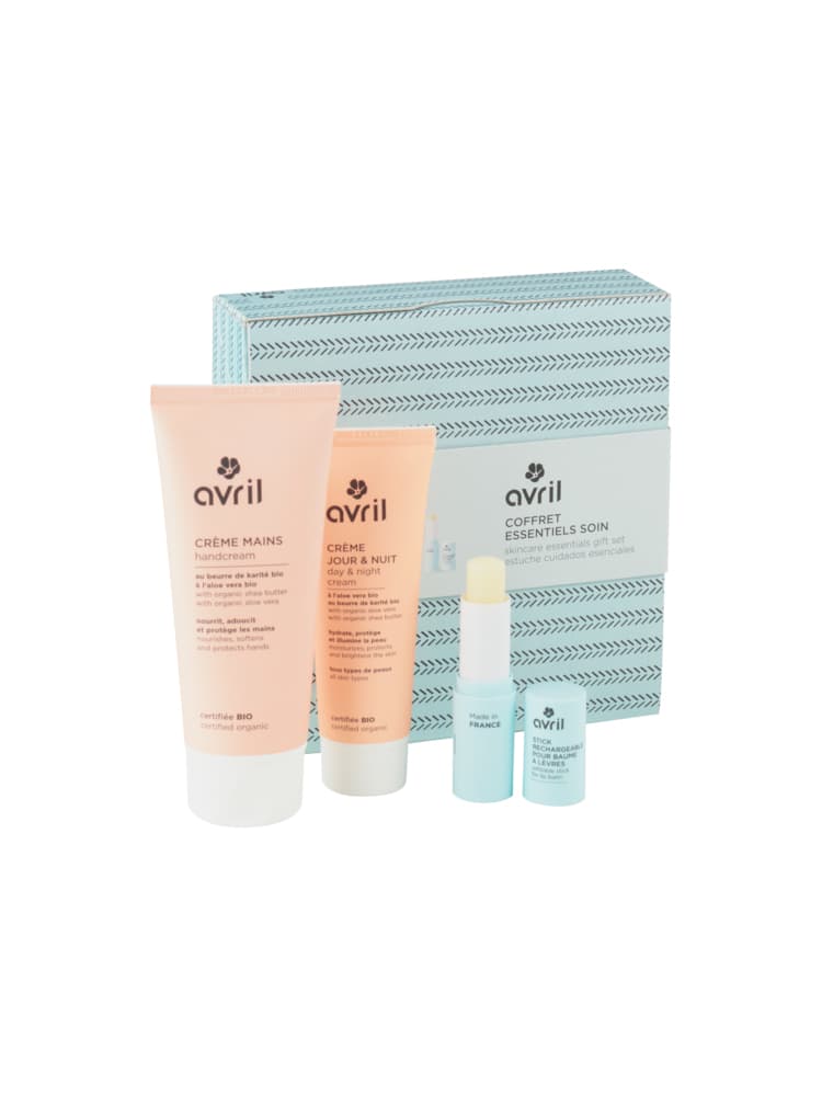 Avril Coffret Cadeau Essentiels Soins - Cosmétiques Certifiés Bio
