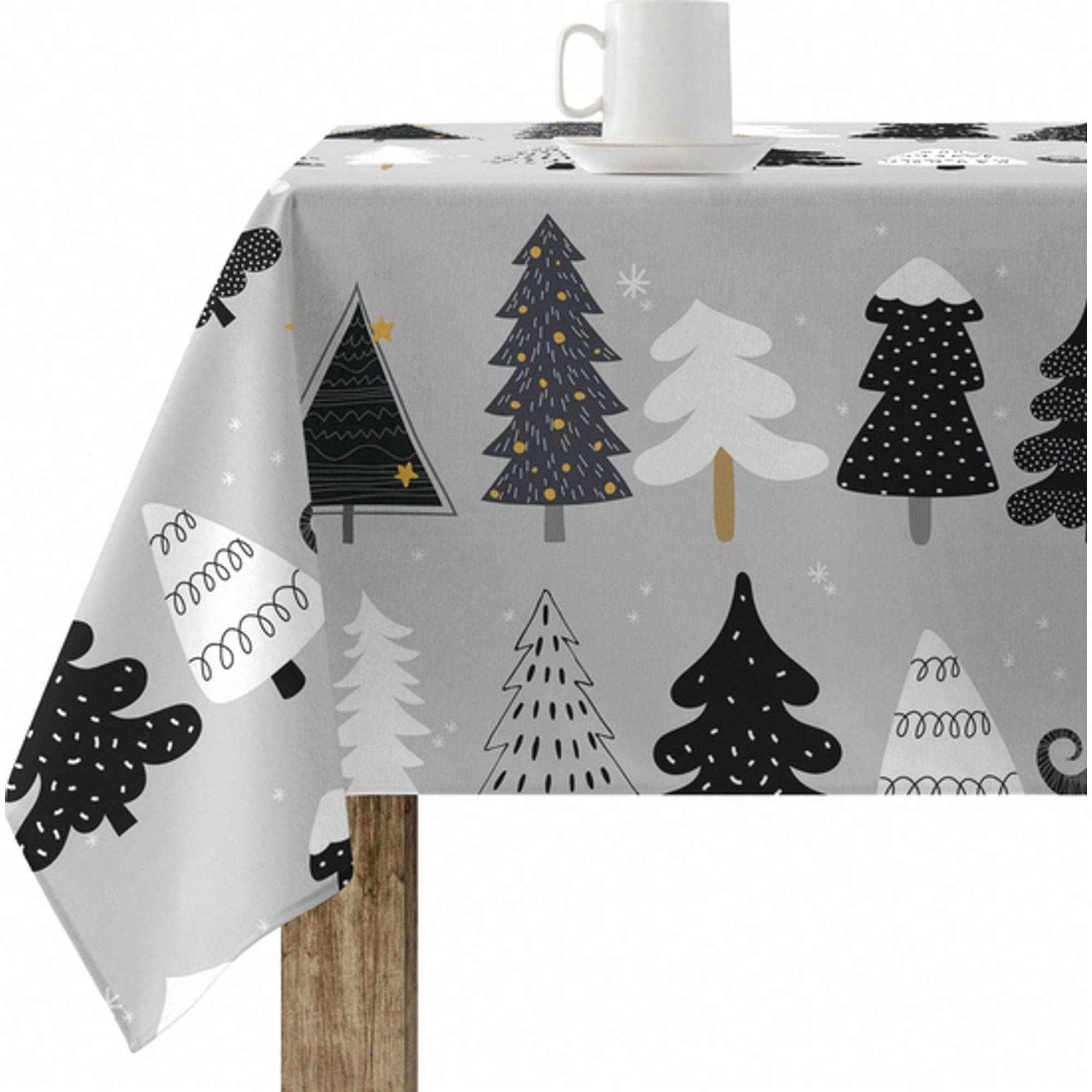 BL BELUM | Nappe de Noël | Nappe antitache Table rectangulaire en résine