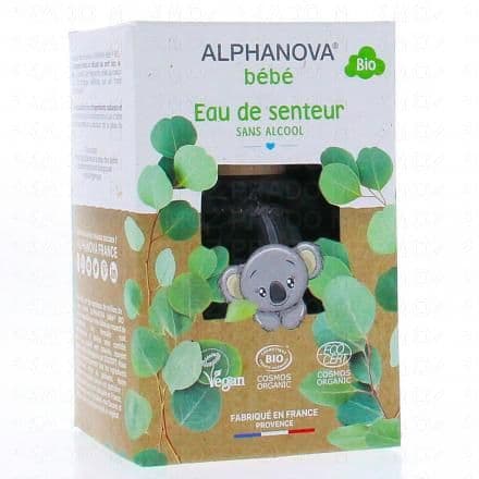 ALPHANOVA Bébé - Eau de senteur bio 50ml parfum 50ml